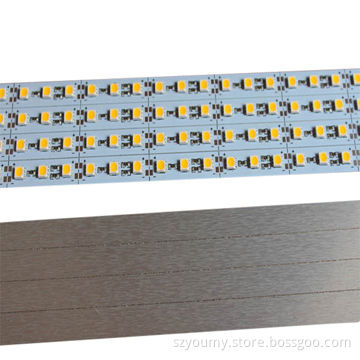 SMD 5050 LED hard strip, DC12V 100cm 72 LED warm white/white, 2 years warranty
